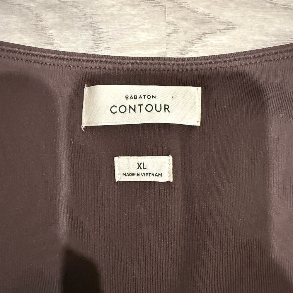 ARITIZA Babaton Contour Long Sleeve Brown Top Size XL - Picture 4 of 8